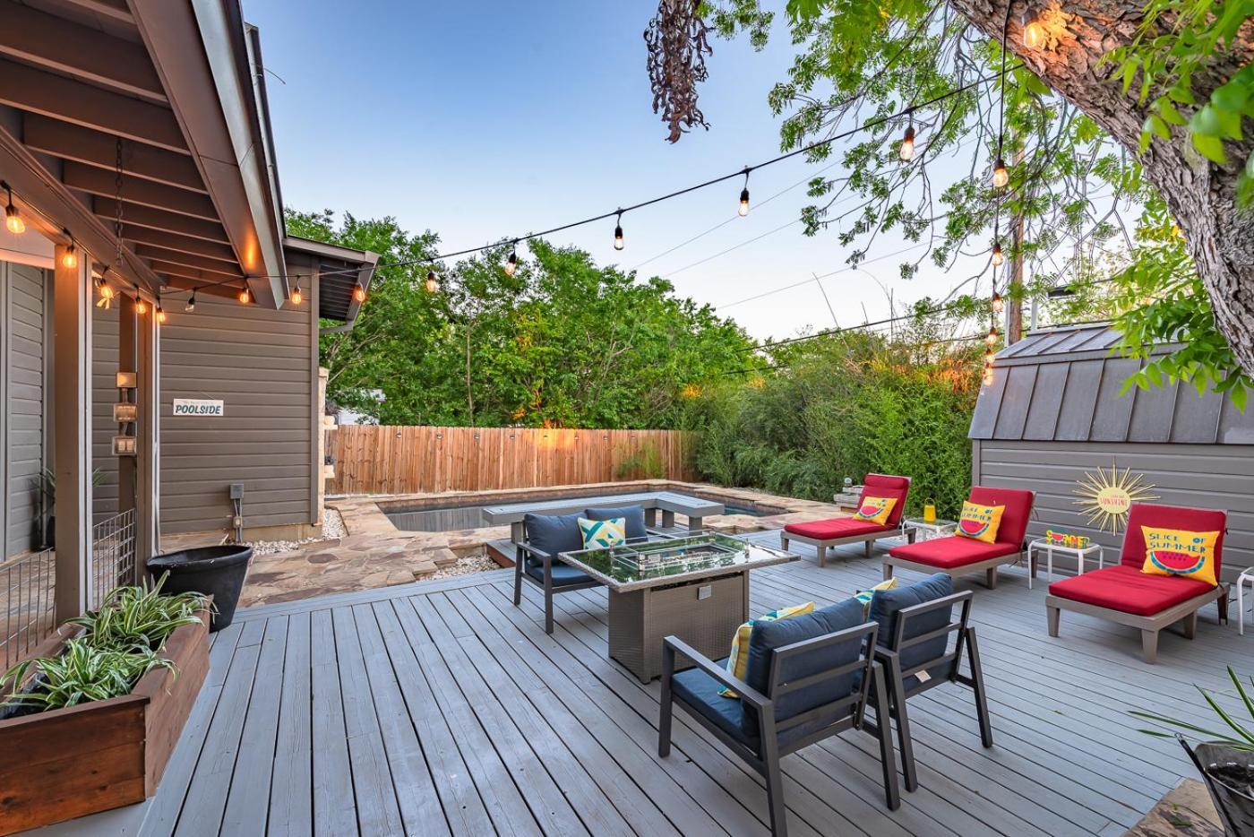 Serene Pool & Firepit In Stunning Home By Airport San Antonio Eksteriør bilde