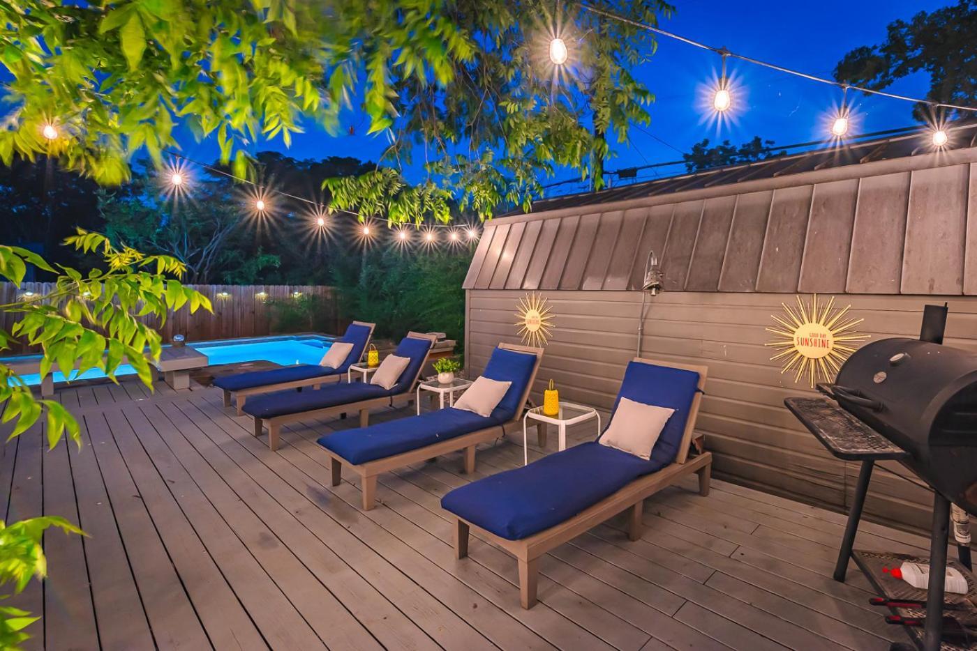 Serene Pool & Firepit In Stunning Home By Airport San Antonio Eksteriør bilde